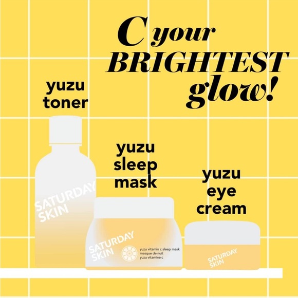 Yuzu Saturday Skin Vitamin C Bright Toner NIB 🫶 - Picture 5 of 5